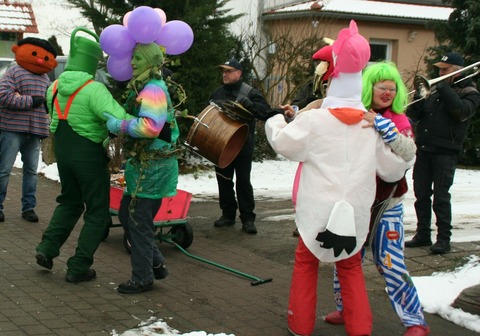Zampern in Briesen &copy;Kerstin M&ouml;bes