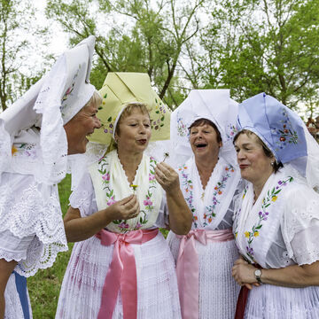 Trachtenfrauen Schmogrow &copy;Peter Becker