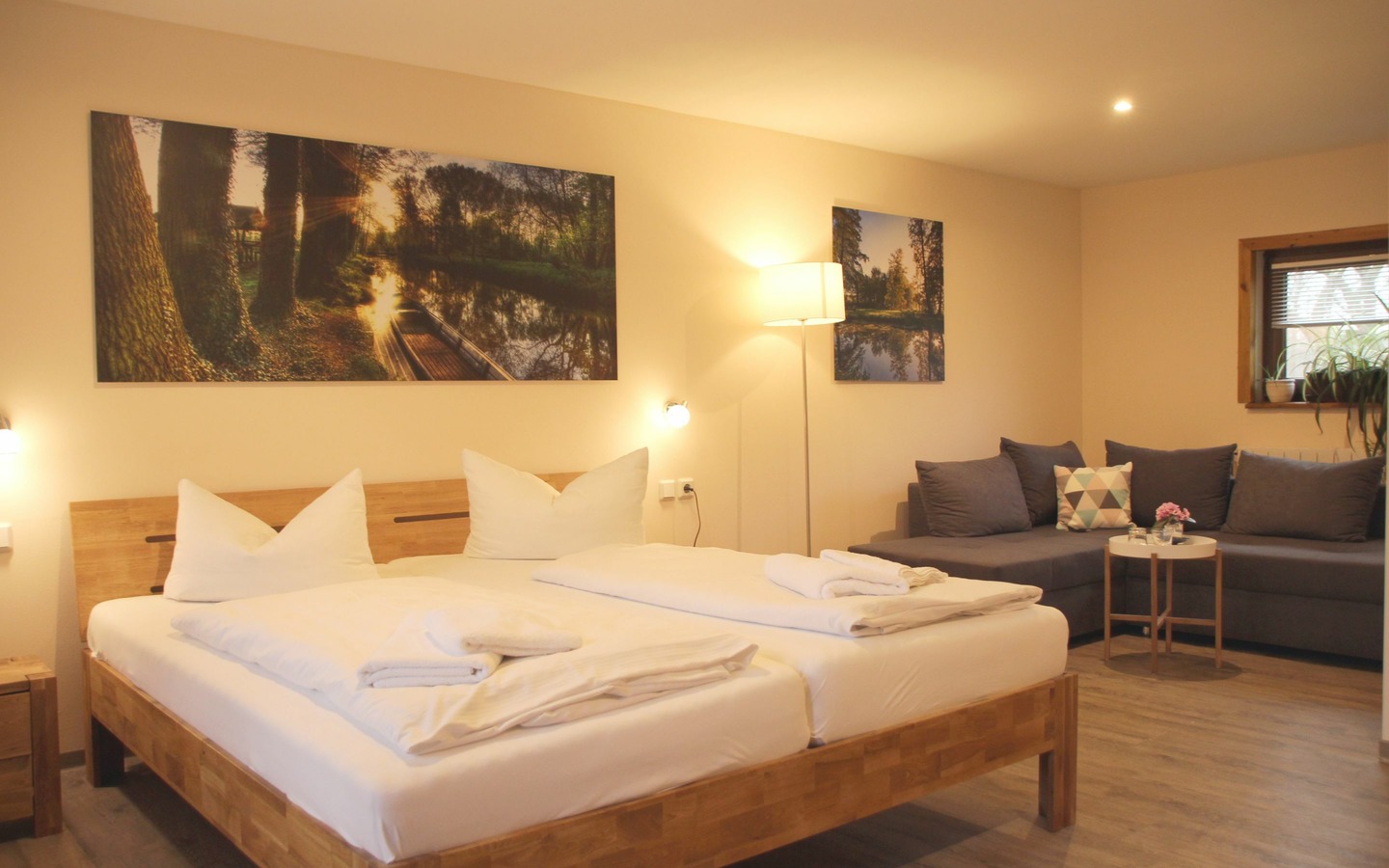 Zimmer im Landgasthof Zur Wildbahn, Foto: Peter Becker, Lizenz: Landgasthof Zur Wildbahn