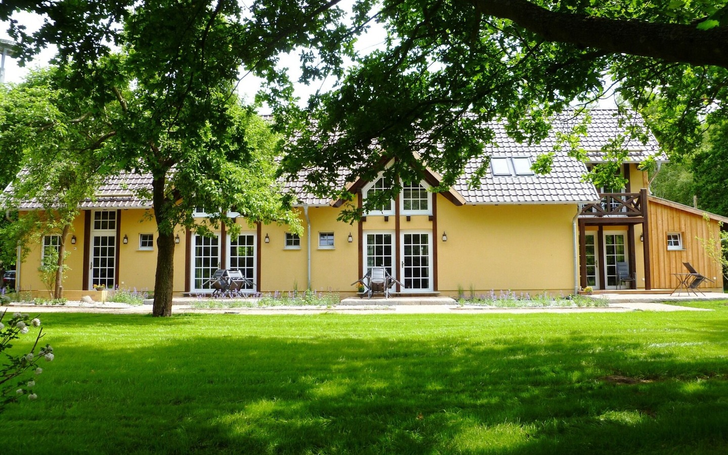 Au&szlig;enansicht Ferienwohnungen