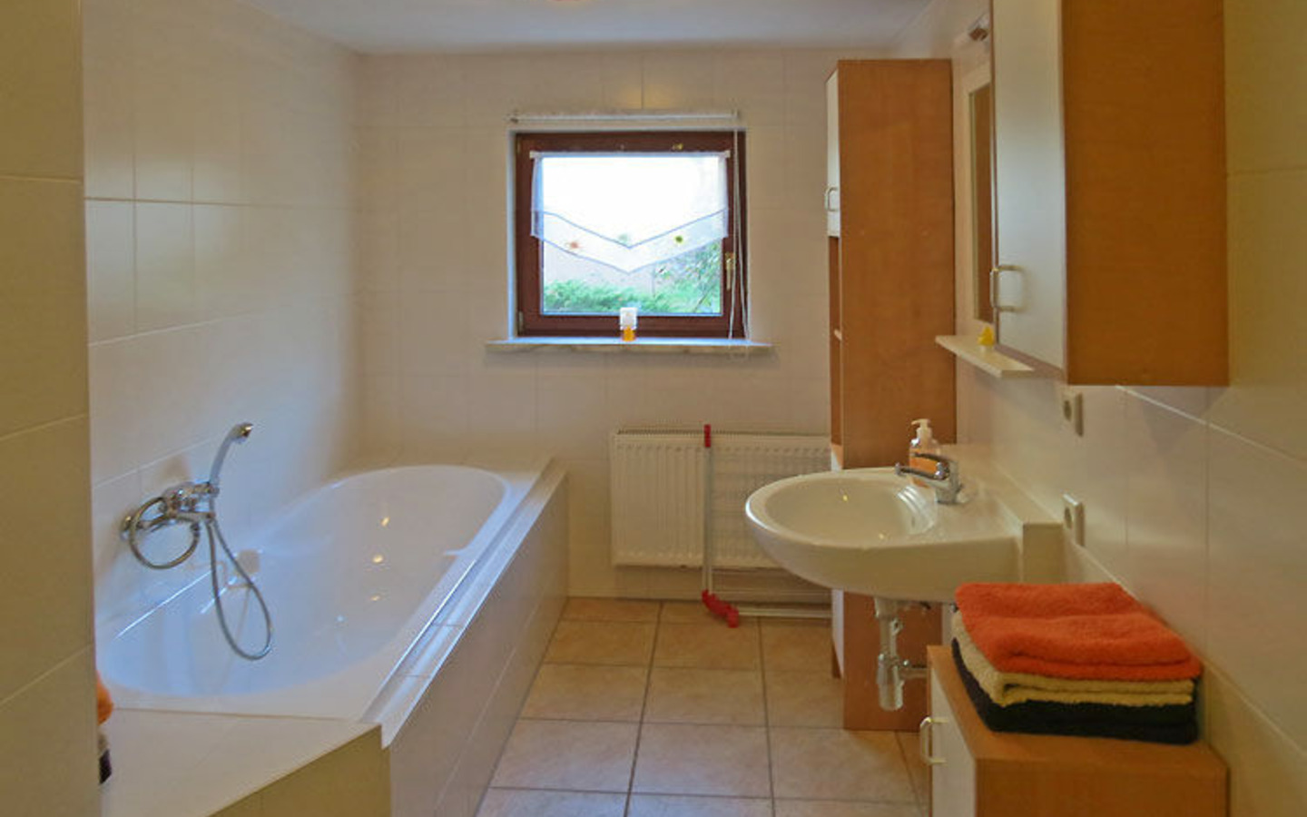 Ferienhaus, Bad, Foto: Ferienhof Schupan