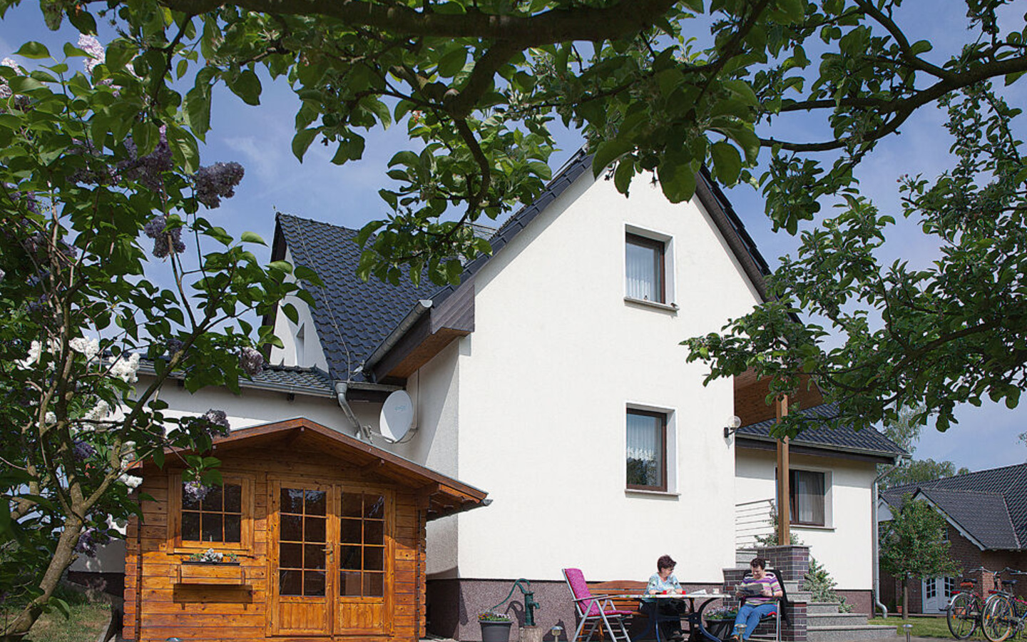 Au&szlig;enansicht Ferienwohnung Schulz, Christa