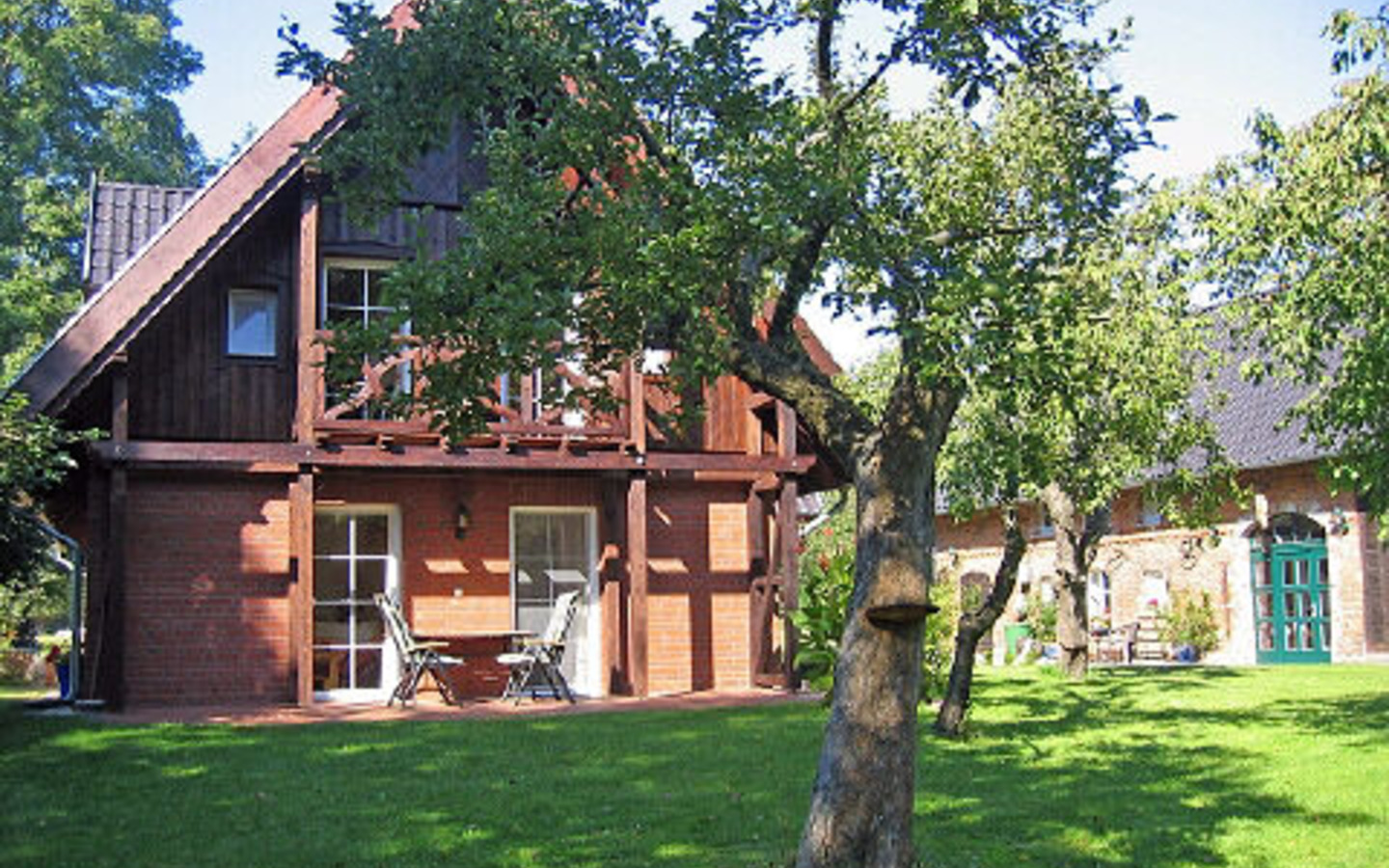 Terrasse kleine Ferienwohnung