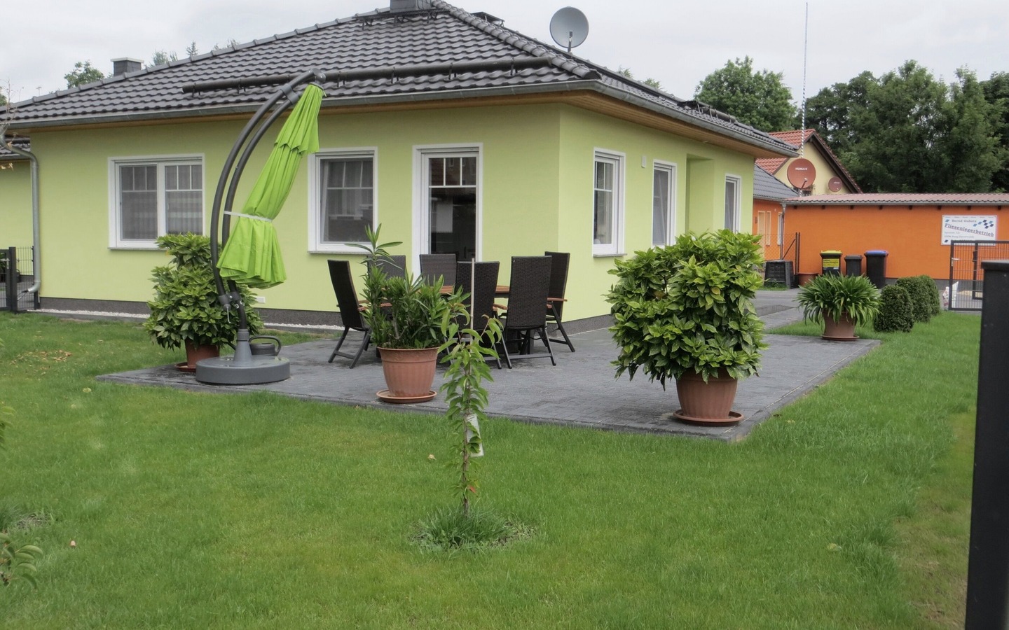 Au&szlig;enansicht Terrasse