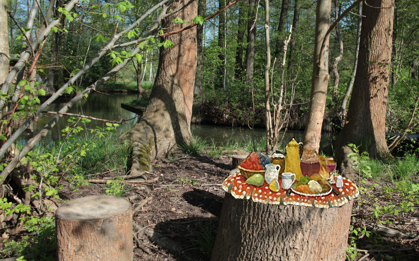 Fr&uuml;hst&uuml;ck in die Natur