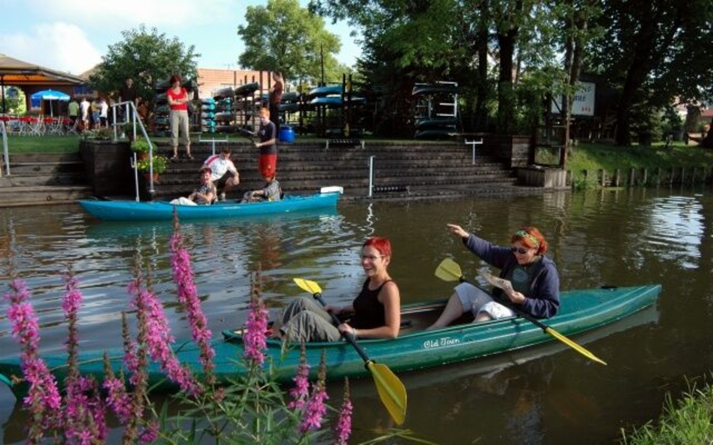 Paddeln im Spreewald, Foto: Bootshaus am Leineweber