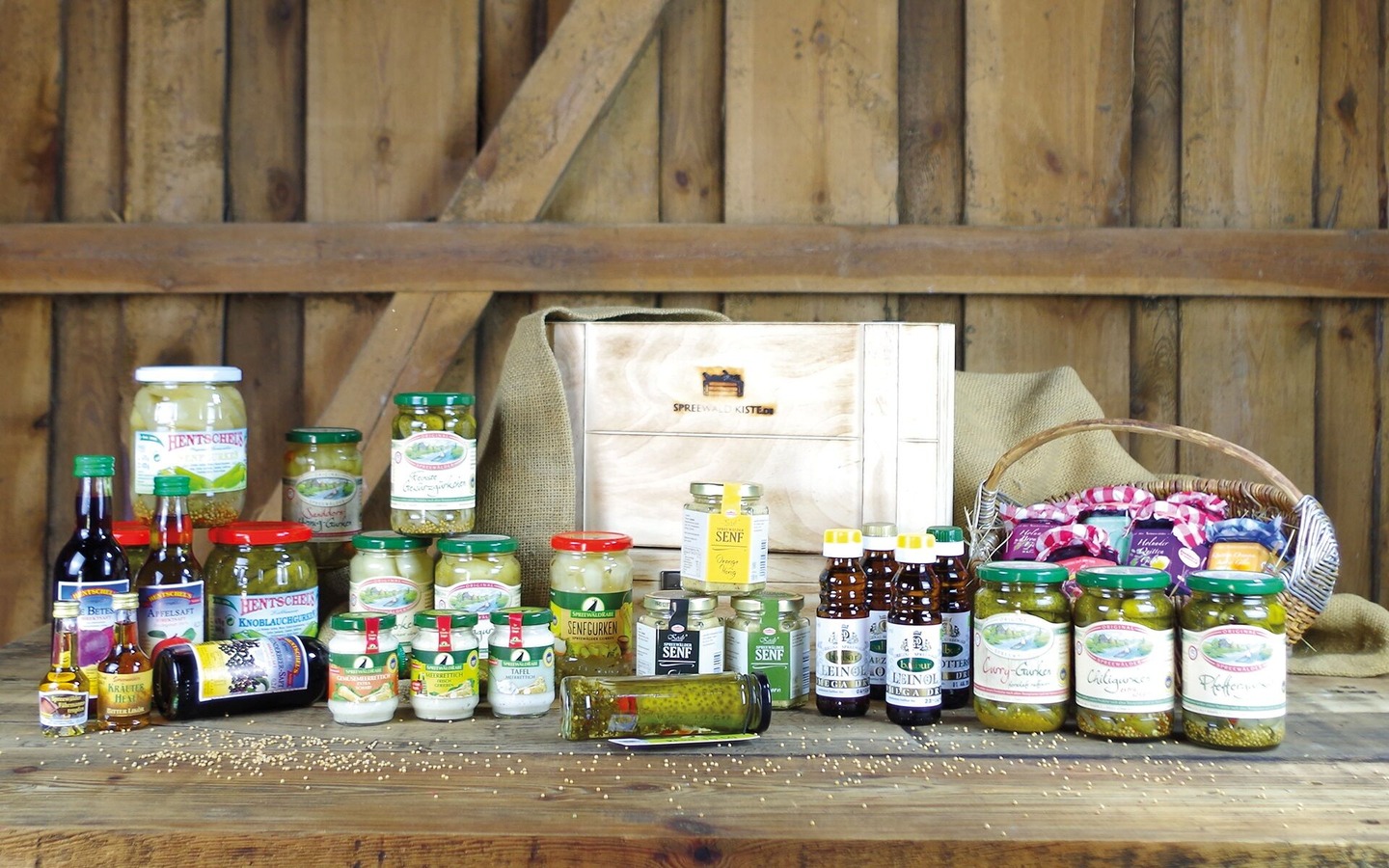 Produkte der Spreewaldkiste, Foto: Andr&eacute; Friedrich, Lizenz: Andr&eacute; Friedrich