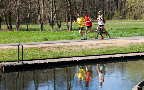 L&auml;ufer beim Marathon