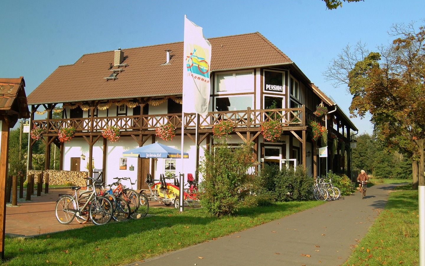 Die Radler-Scheune in Burg (Spreewald)