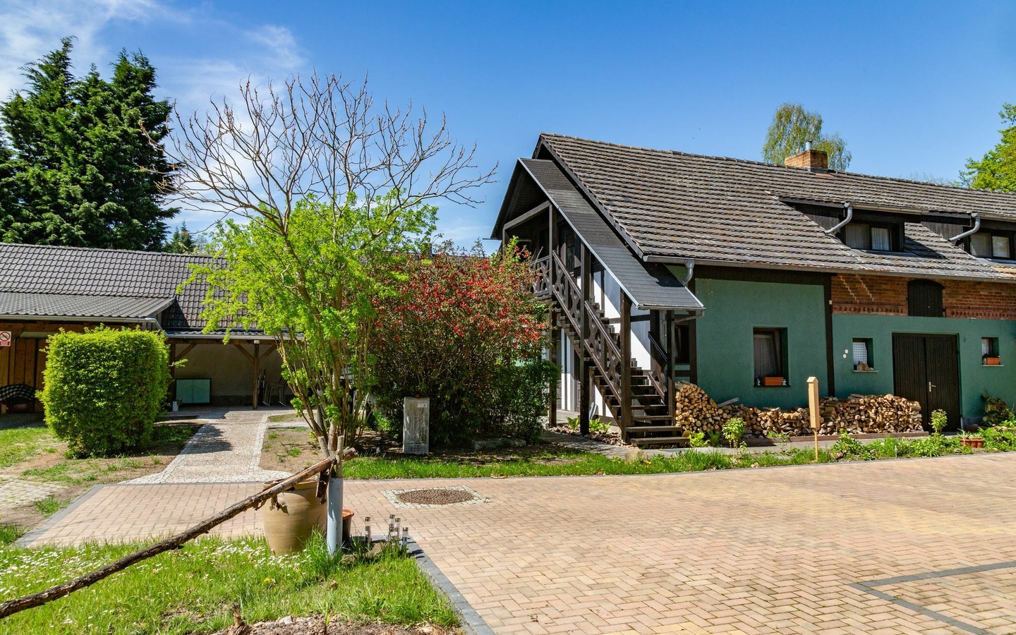 Bordmanns&acute;s Scheune Hofansicht