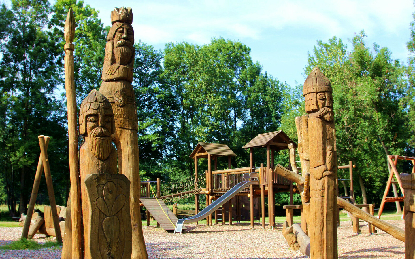 Abenteuerspielplatz, Foto: Konrad Langer, Lizenz: Amt Burg (Spreewald)