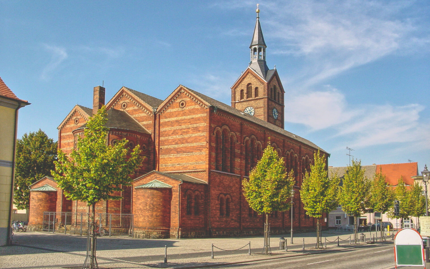 evangelische Kirche in Peitz, Foto: Amt Peitz, Lizenz: Amt Peitz