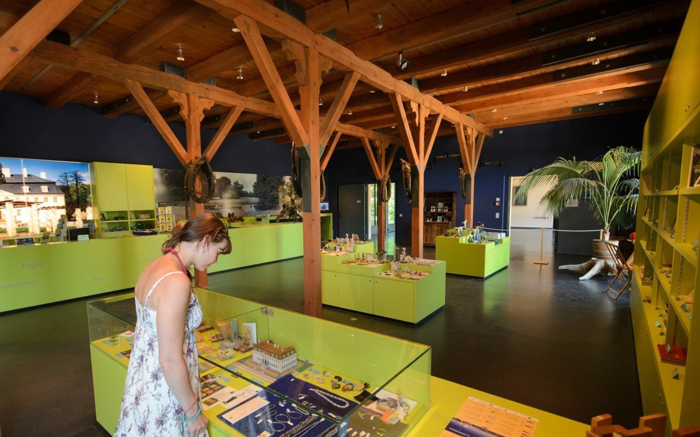 Besucherzentrum in der Guts&ouml;konomie in Park und Schloss Branitz, Foto: Andy Troppa, Lizenz: Andy Troppa