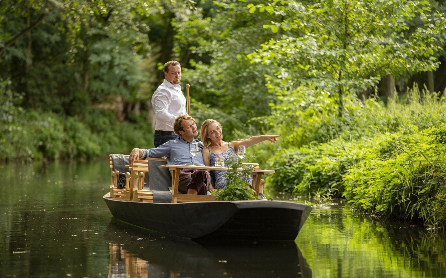 Kahnfahrten im Spreewald, Foto: Ron Petra&szlig;, Lizenz: Amt Burg (Spreewald)