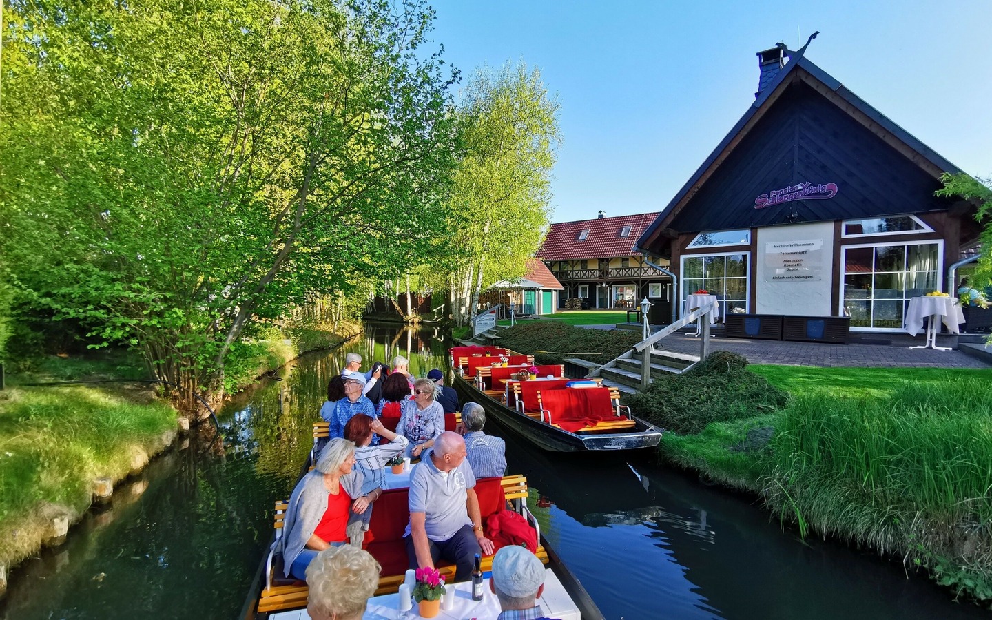 Kahnfahrten ab Pension Zum Schlangenk&ouml;nig, Foto: Tino Meiner, Lizenz: Spreewald Resorts