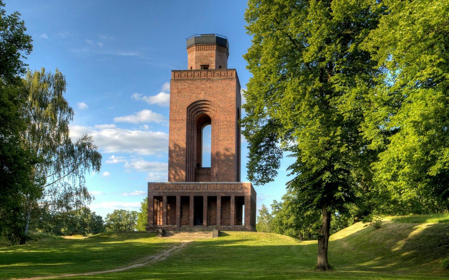 Bismarckturm Burg, Foto: Peter Becker, Lizenz: Amt Burg (Spreewald)