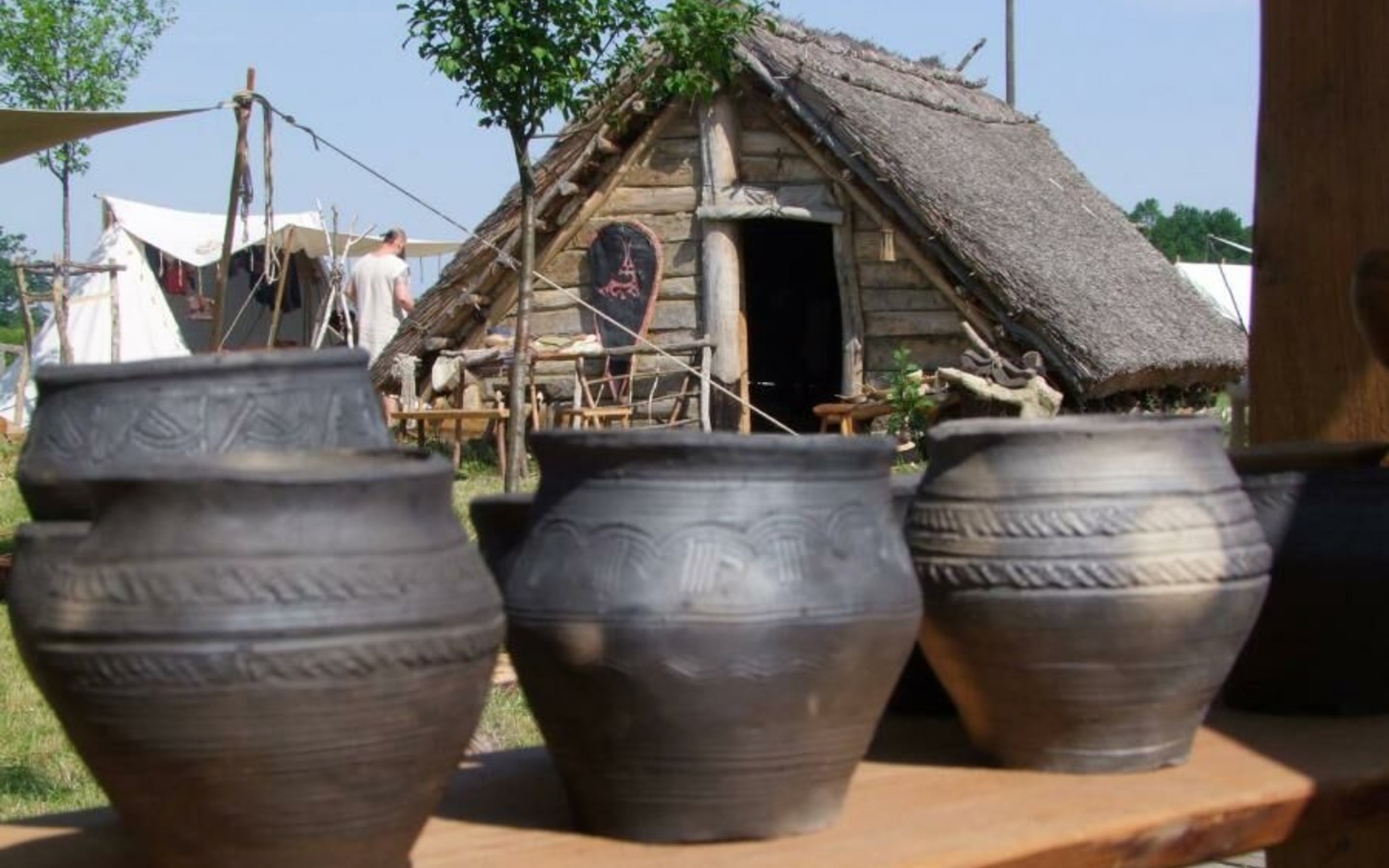 Mittelalterdorf Stary Lud - Keramik, Foto: Bernd Choritz, Lizenz: Amt Burg (Spreewald)