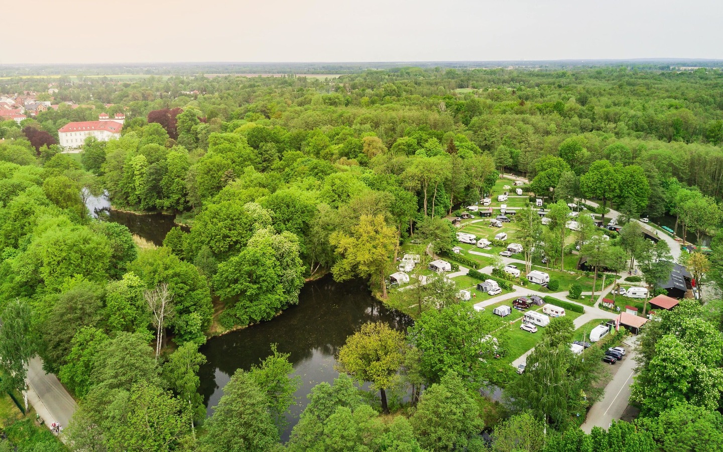 Spreewald-Natur-Camping "Am Schlosspark", Foto:  Willi L&ouml;ben