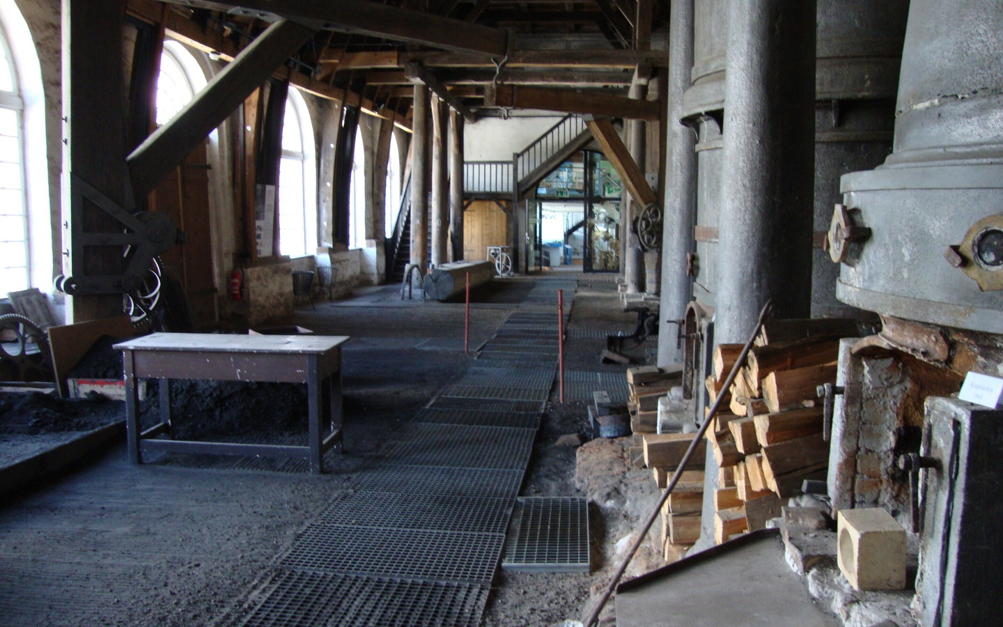 Hochofenhalle, Foto: N. Mucha, Lizenz: Amt Peitz