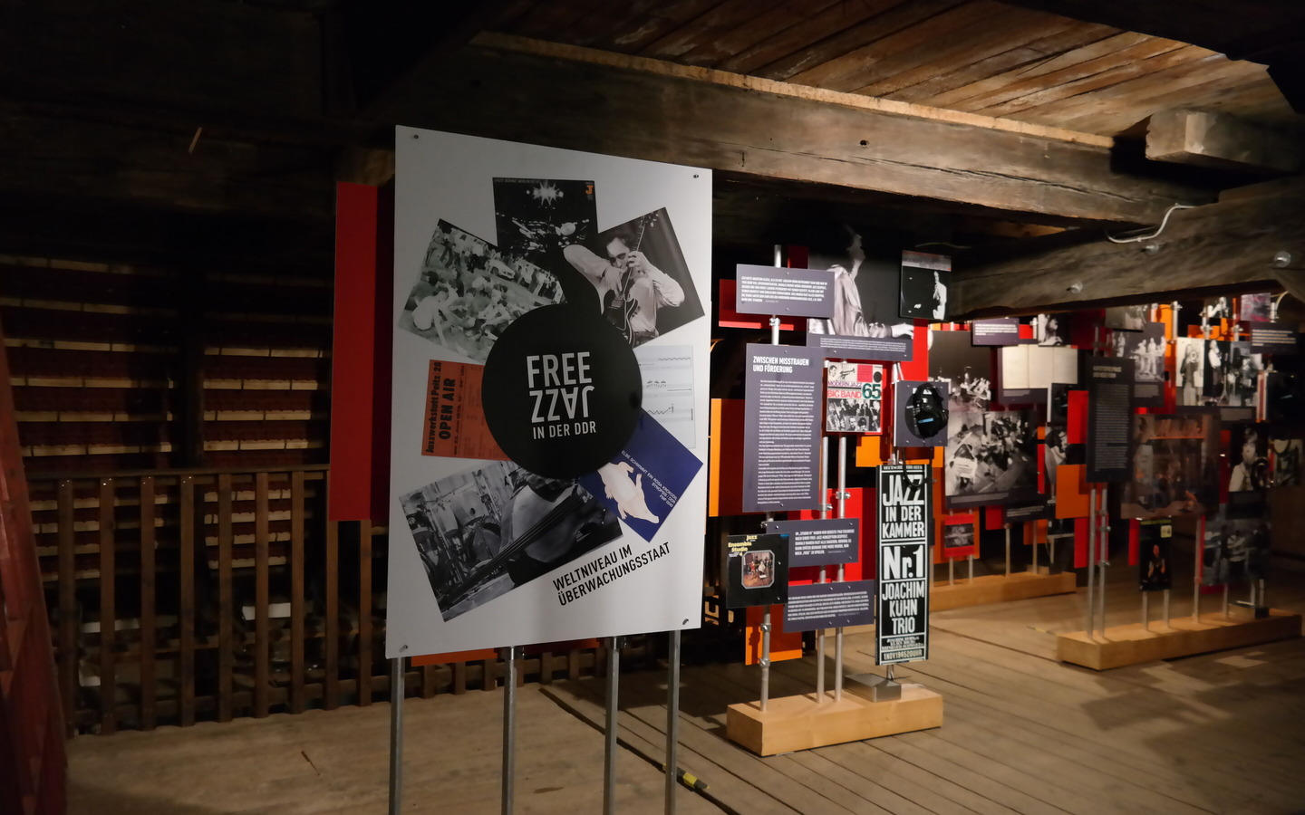 Jazzausstellung im Eisenh&uuml;tten- und Fischereimuseum Peitz, Foto: M. Huhle, Lizenz: M. Huhle