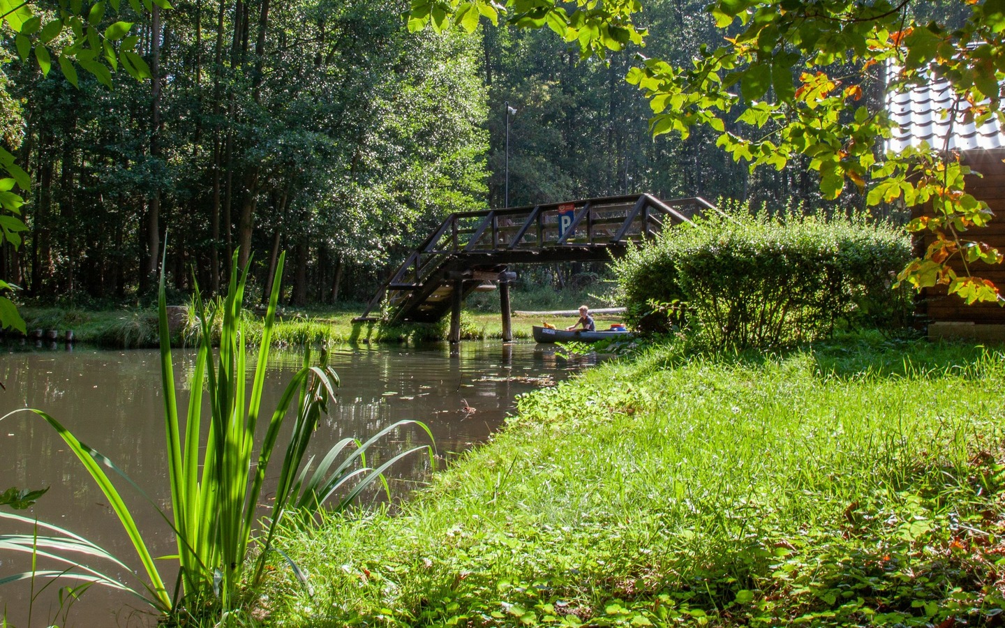 Hafen Waldschl&ouml;sschen, Foto: Peter Becker, Lizenz: Amt Burg (Spreewald)
