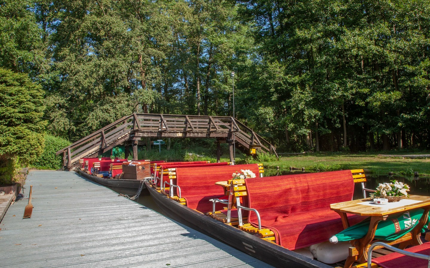 Hafen Waldschl&ouml;sschen, Foto: Peter Becker, Lizenz: Amt Burg (Spreewald)