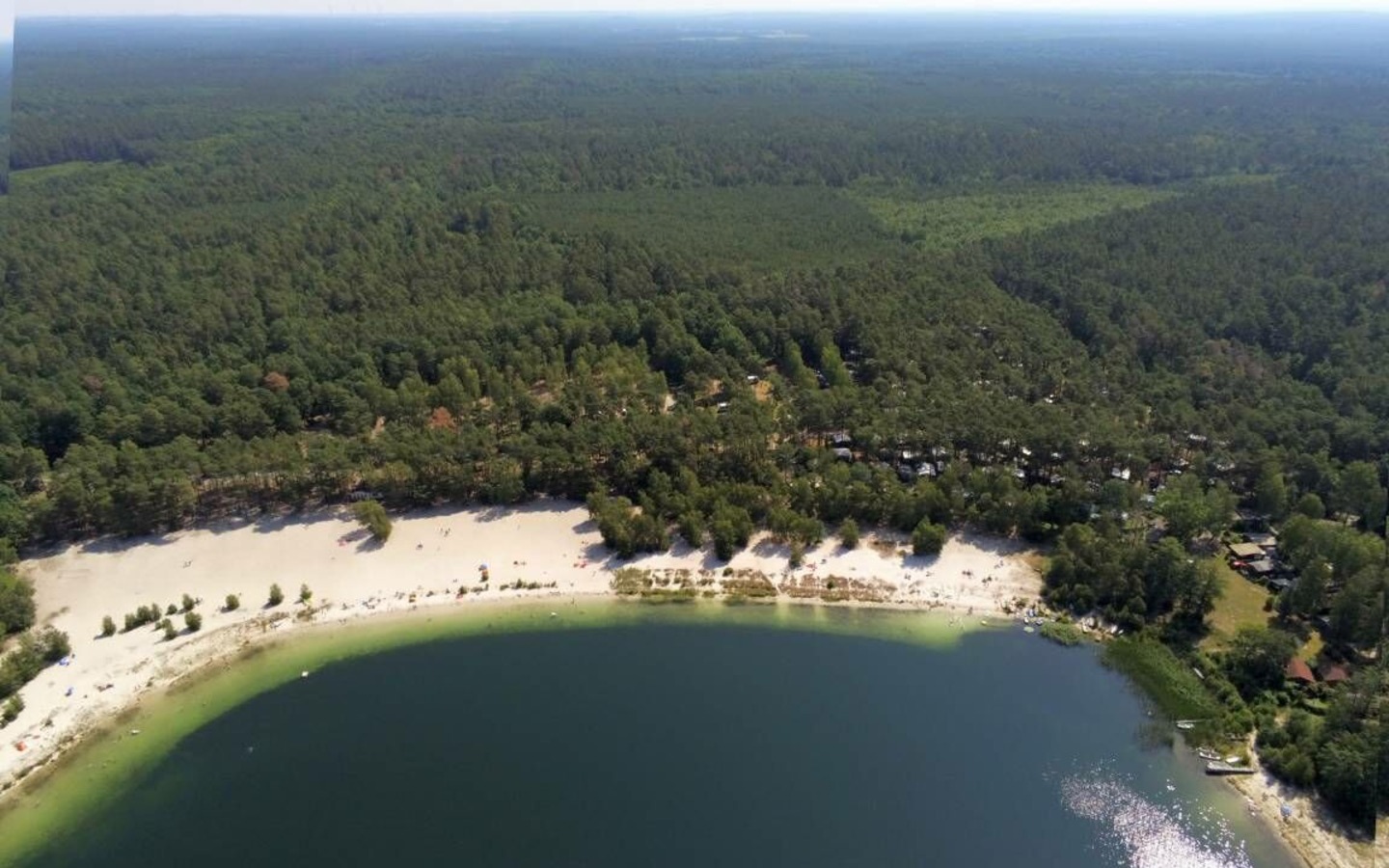 Badestelle Gro&szlig;see, Foto: Lausitz360, Lizenz: Waldcamping Am Gro&szlig;see