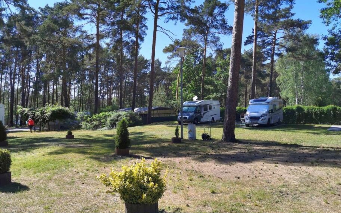 Stellplatz Reisemobil, Foto: ReFanCard, Lizenz: Waldcamping Am Gro&szlig;see