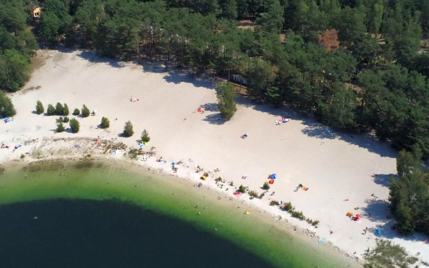 Badestrand Gro&szlig;see, Foto: Lausitz360, Lizenz: Waldcamping Am Gro&szlig;see