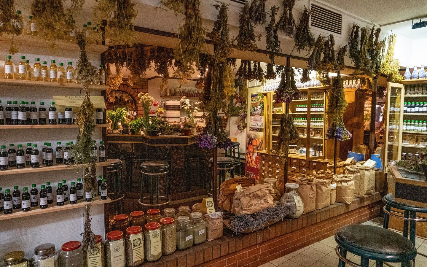 Peter Frankes "Un-Kraut-Laden", Foto: Peter Becker, Lizenz: Amt Burg (Spreewald)