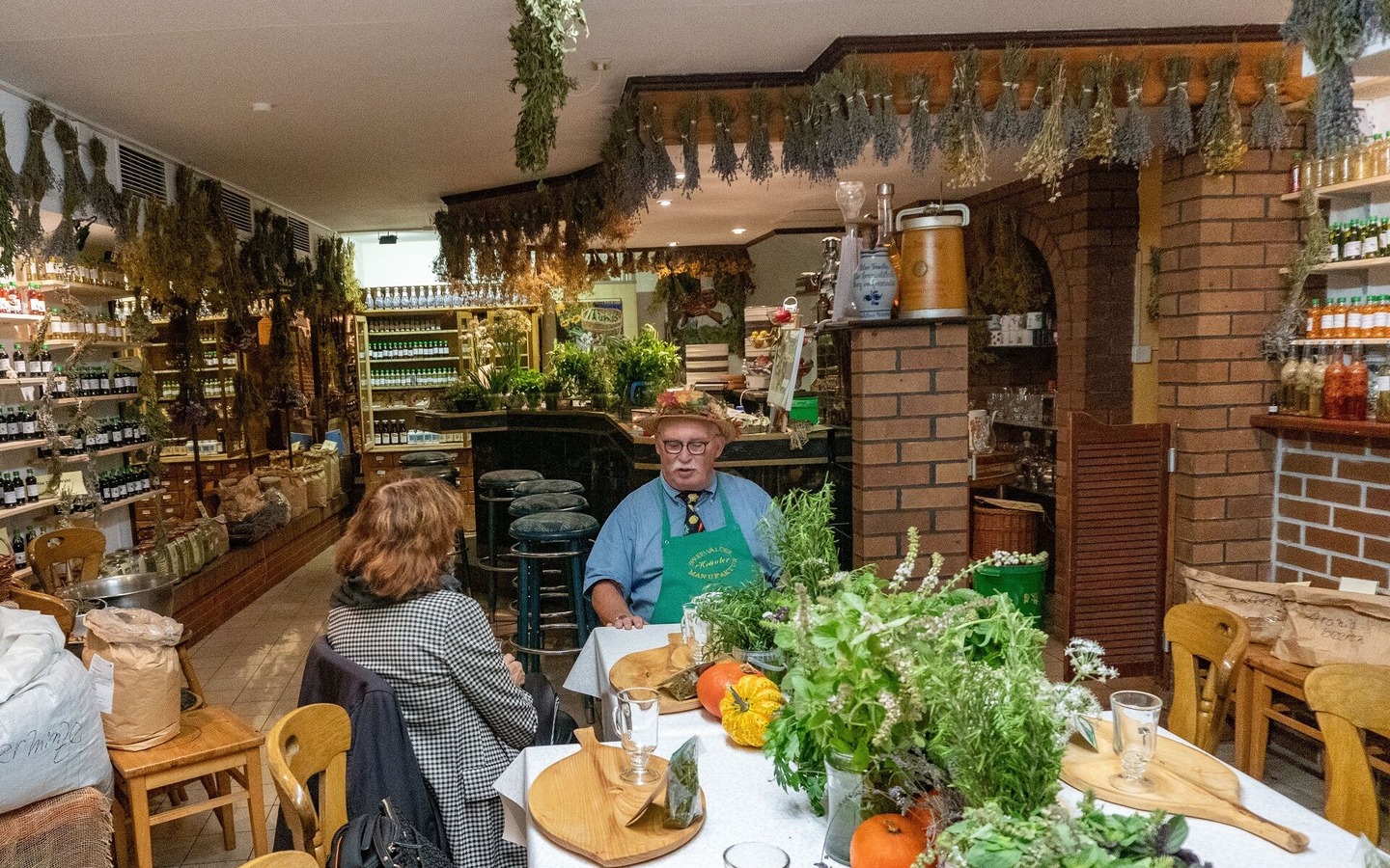 Gespr&auml;ch mit Peter Franke, Foto: Peter Becker, Lizenz: Amt Burg (Spreewald)