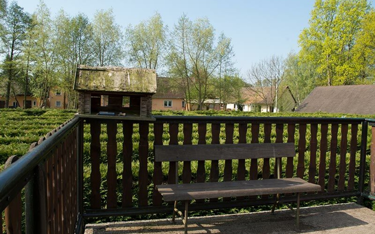 Irrgarten im Spreewaldhof Lukas, Foto: Spreewaldhof Lukas, Lizenz: Amt Burg (Spreewald)