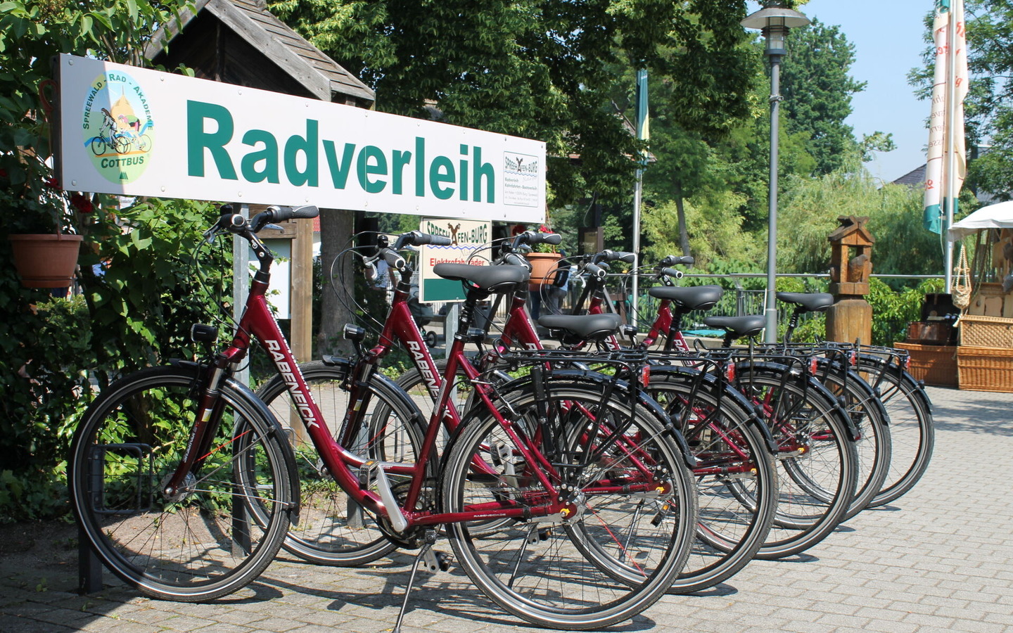 R&auml;der, Foto: Spreehafen Burg, Foto: Spreehafen Burg, Lizenz: Amt Burg (Spreewald)