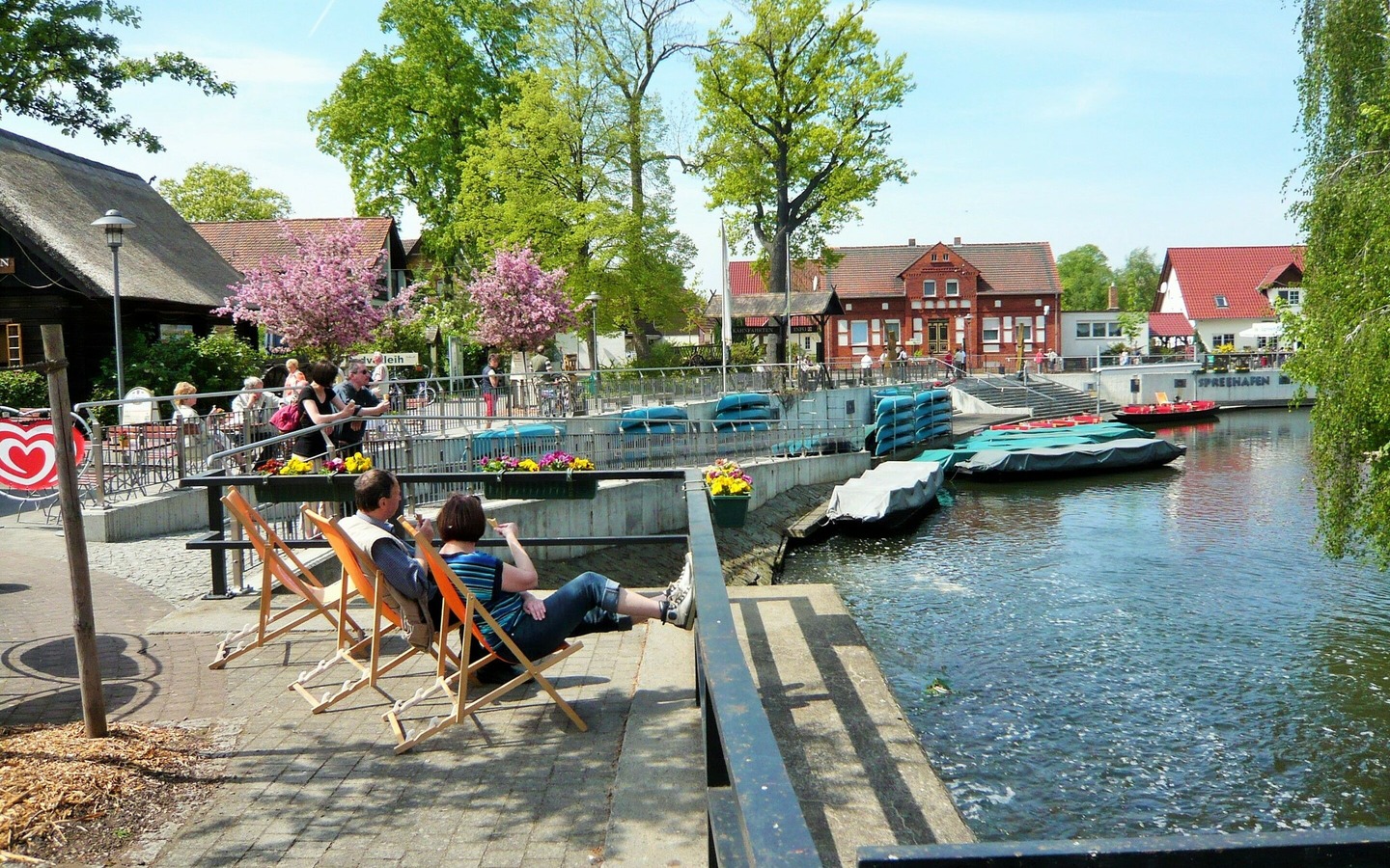 Spreehafen, Foto: Spreehafen Burg, Lizenz: Amt Burg (Spreewald)