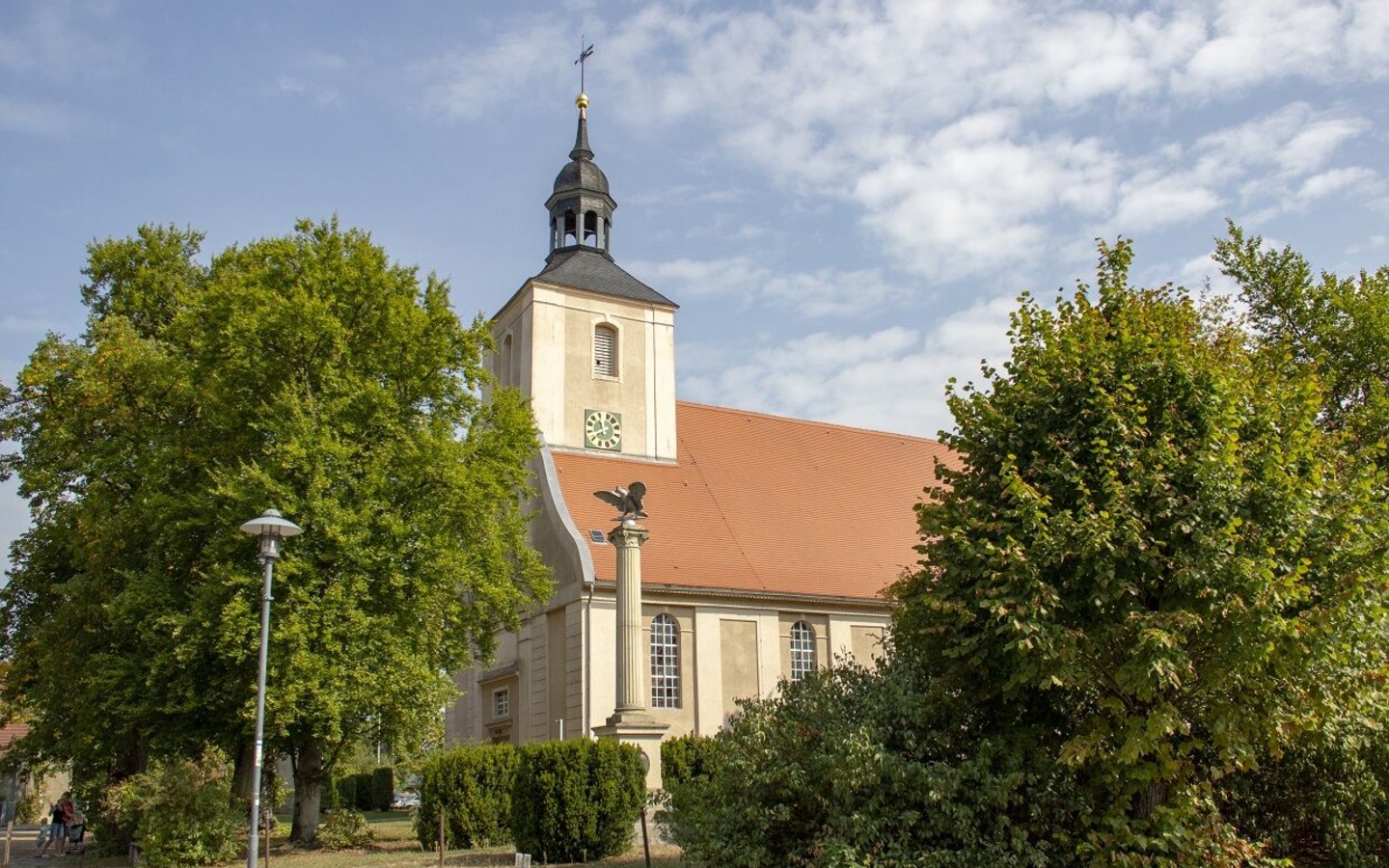 Evangelische Kirche, Burg (Spreewald), Foto: ScottyScout, Lizenz: Amt Burg (Spreewald)