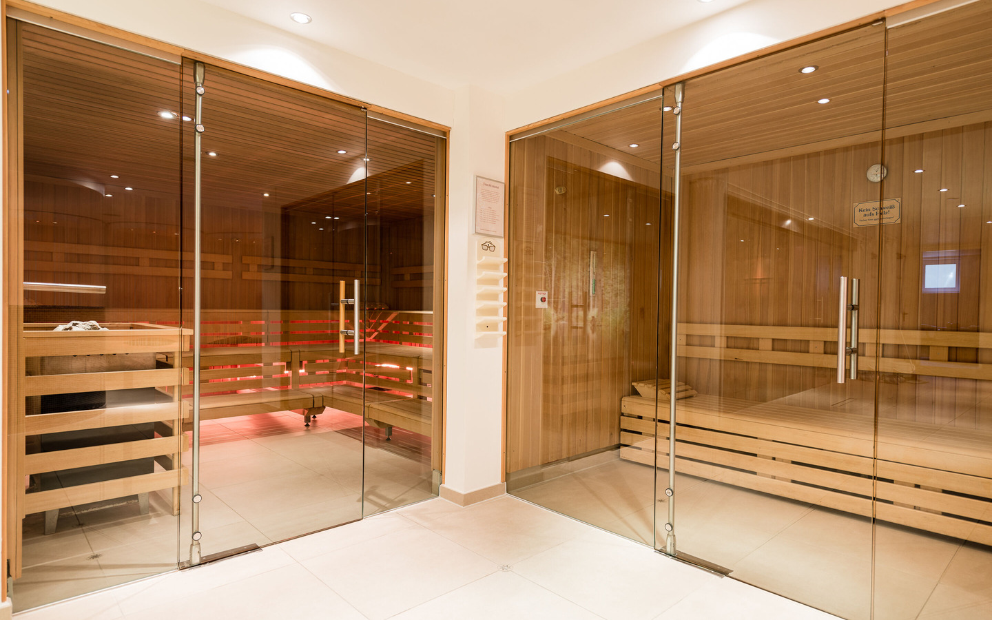 Saunen, Foto: Landhotel Burg, Lizenz: Amt Burg (Spreewald)
