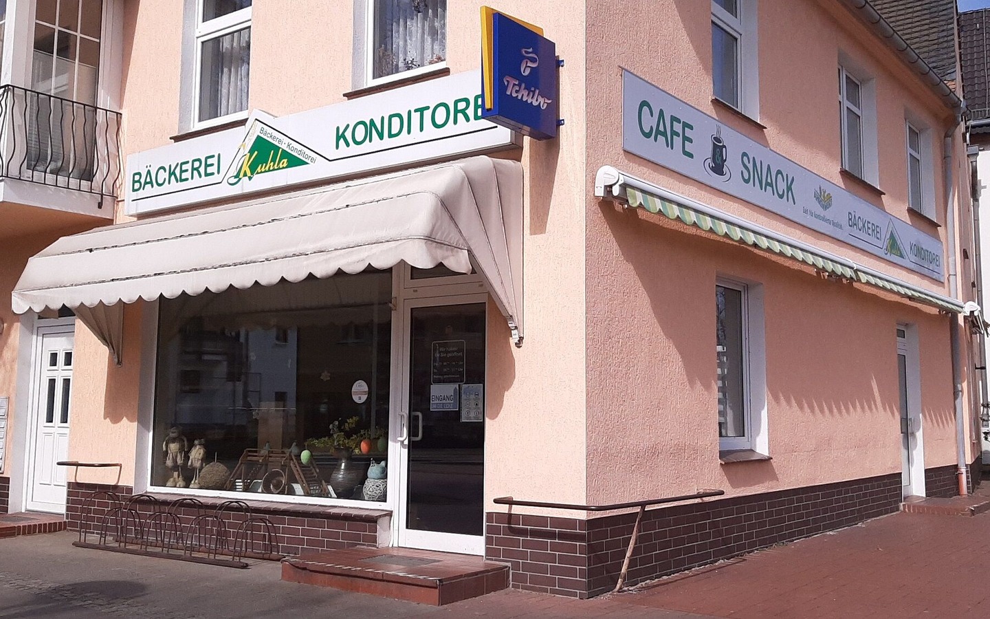 B&auml;ckerei Kuhla Au&szlig;enansicht, Foto: Touristinformation Burg im Spreewald, Lizenz: Amt Burg (Spreewald)