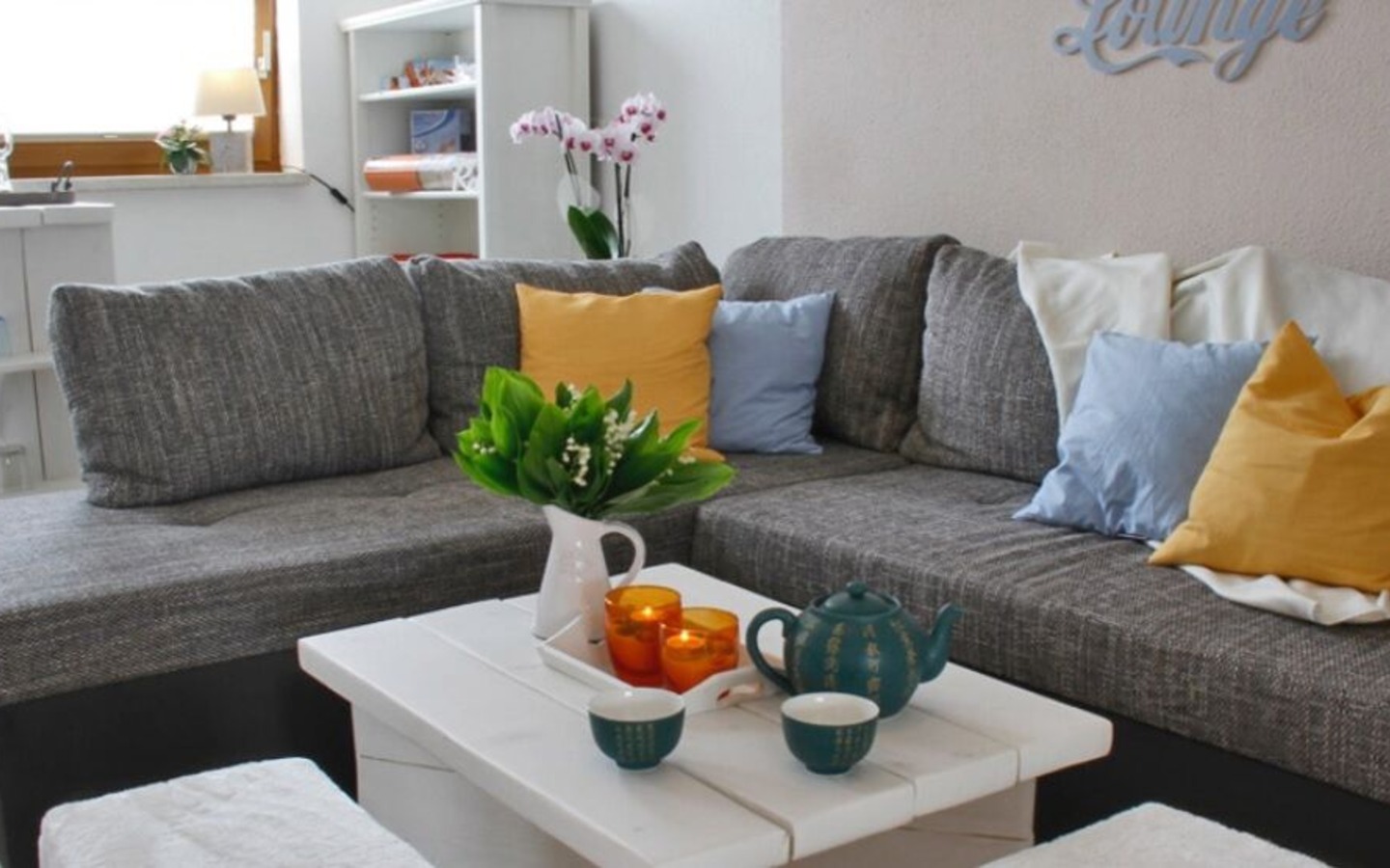 Lounge Bereich, Foto: Gesundheitsstudio Andrea Dabow, Lizenz: Amt Burg (Spreewald)