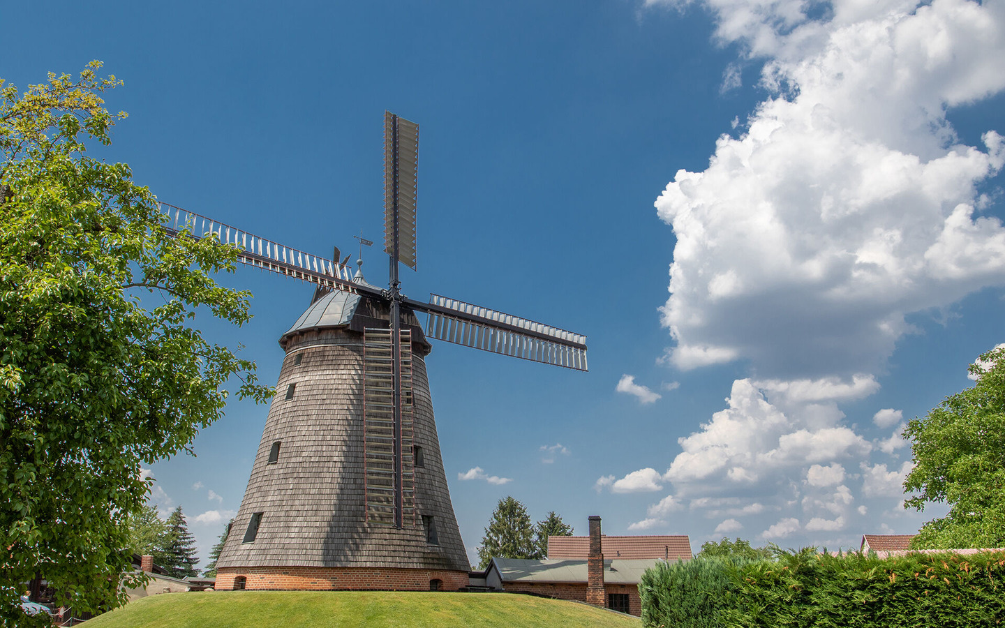 Holl&auml;nder Windm&uuml;hle, Foto: Peter Becker, Lizenz: Amt Burg (Spreewald)