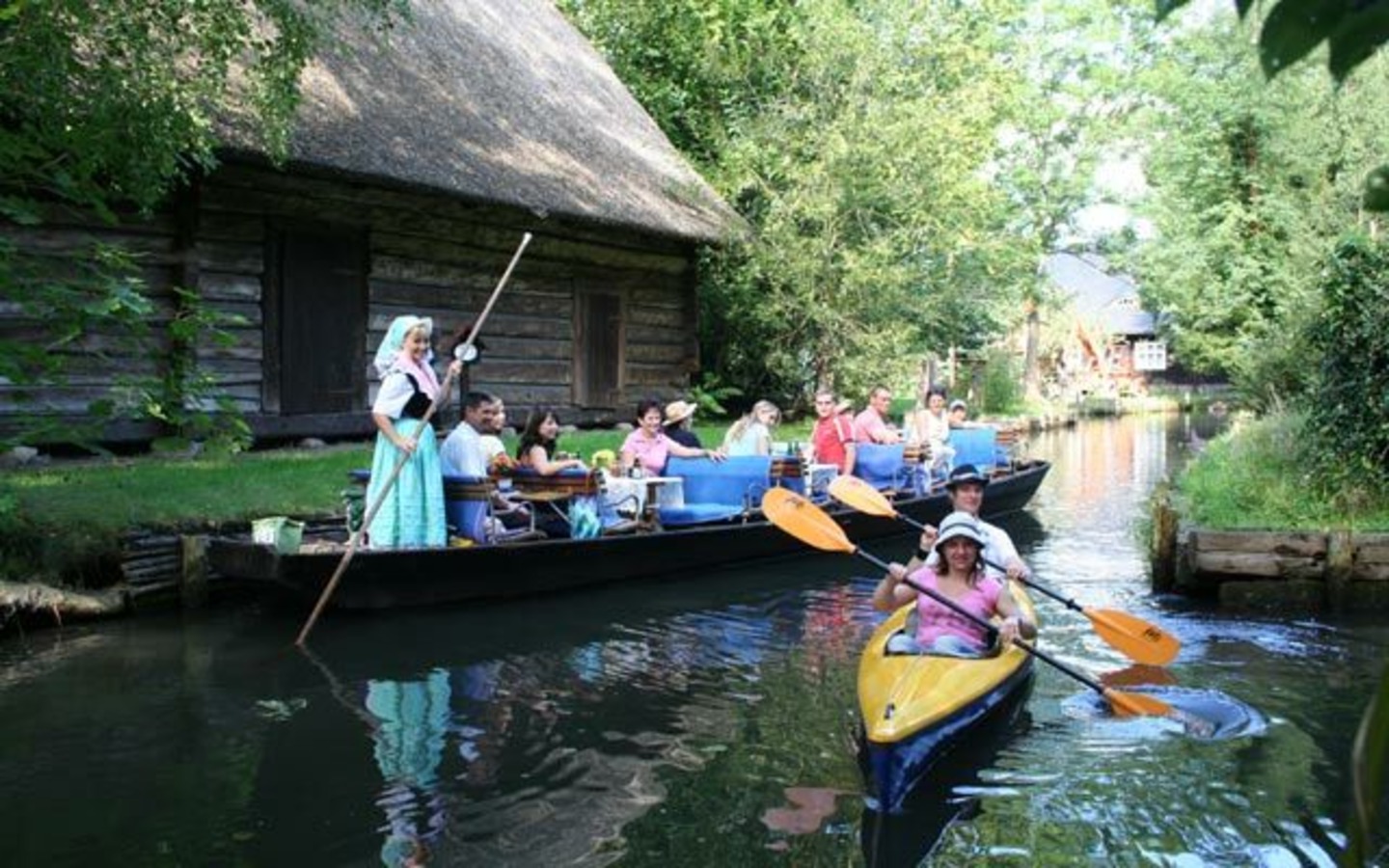 Erlebnis-Paddeln im UNESCO Biosph&auml;renreservat Spreewald