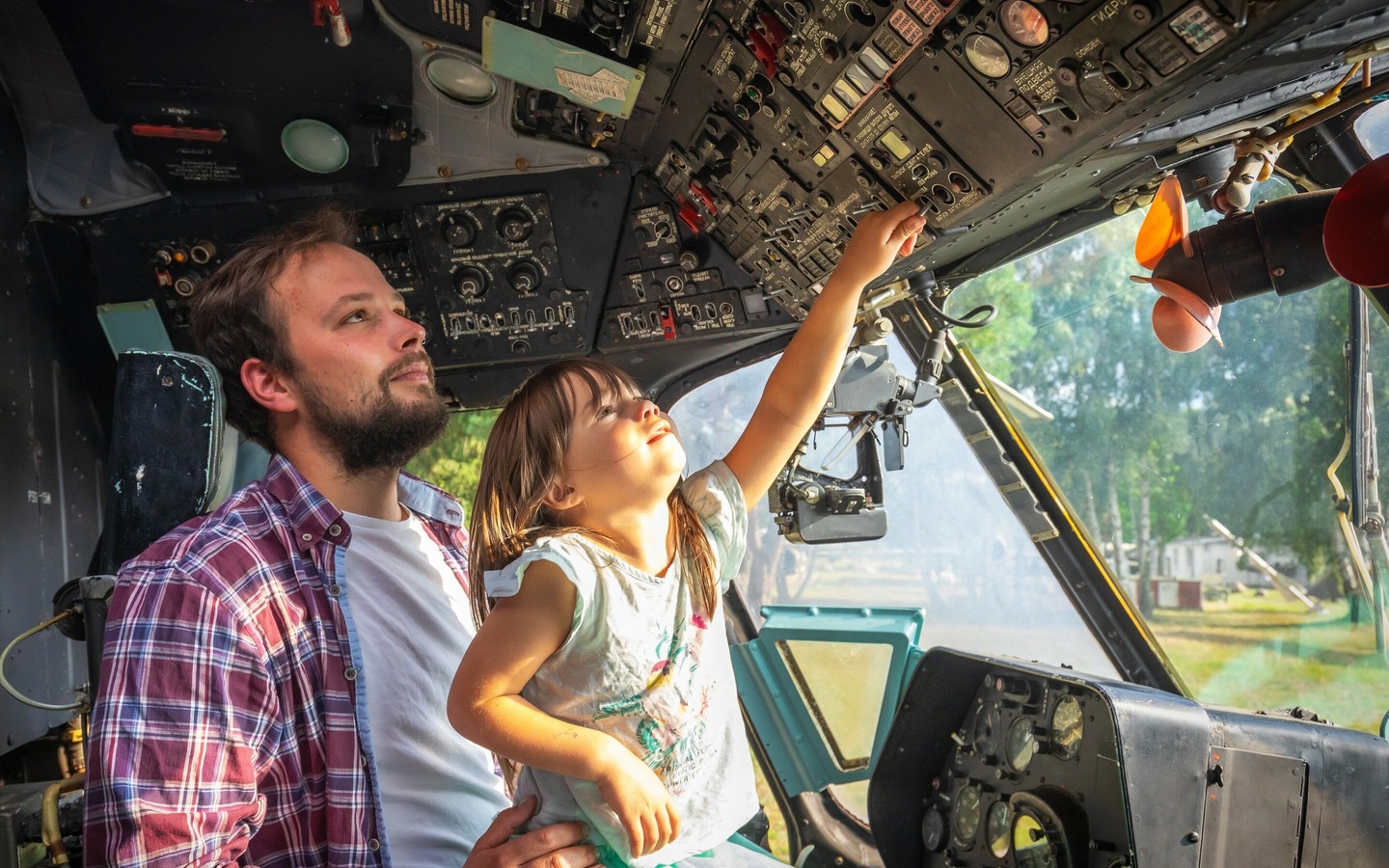 Selber einmal Pilotin sein im Flugplatzmuseum Cottbus, Foto: Andreas Franke, Lizenz: CMT Cottbus