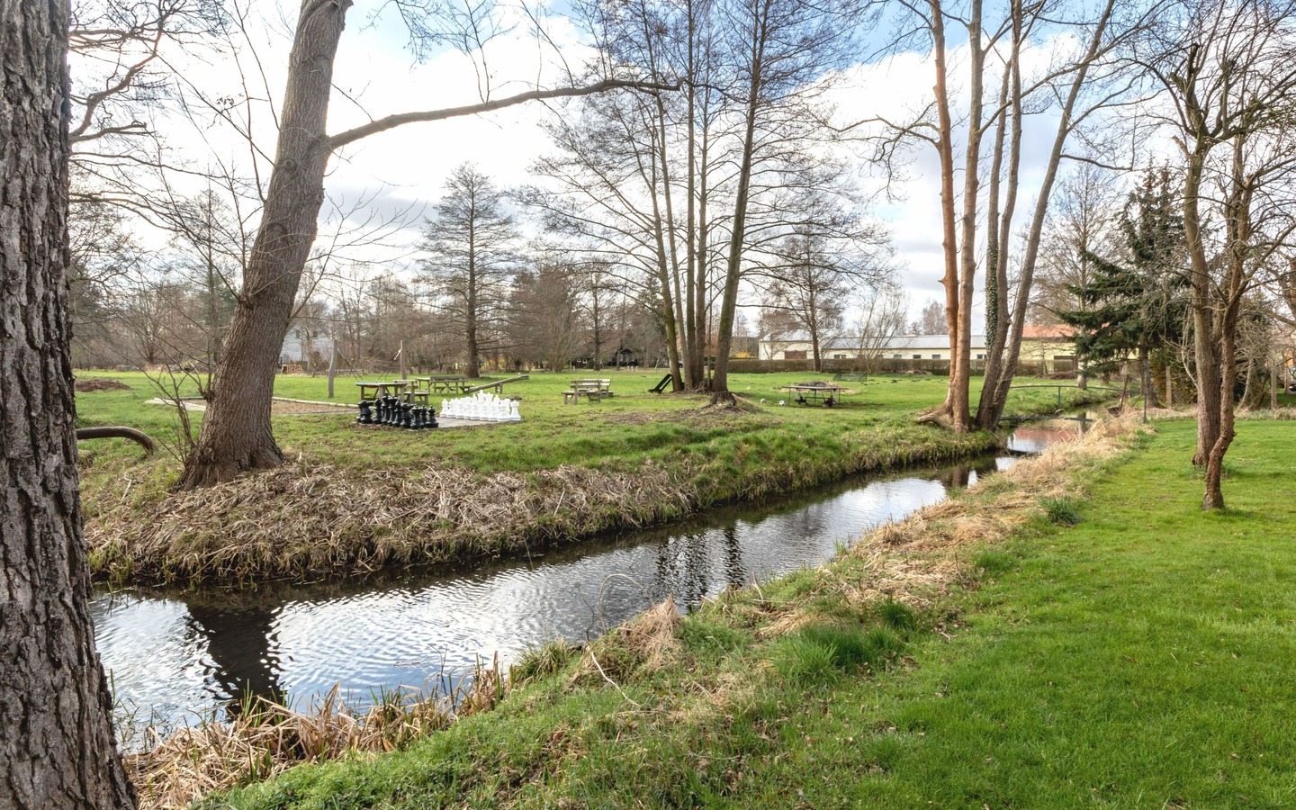 Blieck auf die Spielwiese