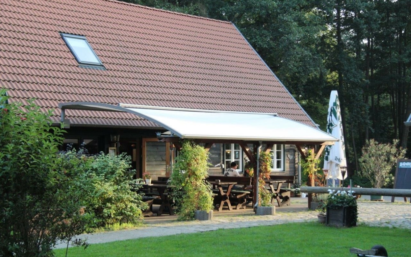 Kneipp- und ErlebnisCamping "An den Spreewaldflie&szlig;en" - Terrasse