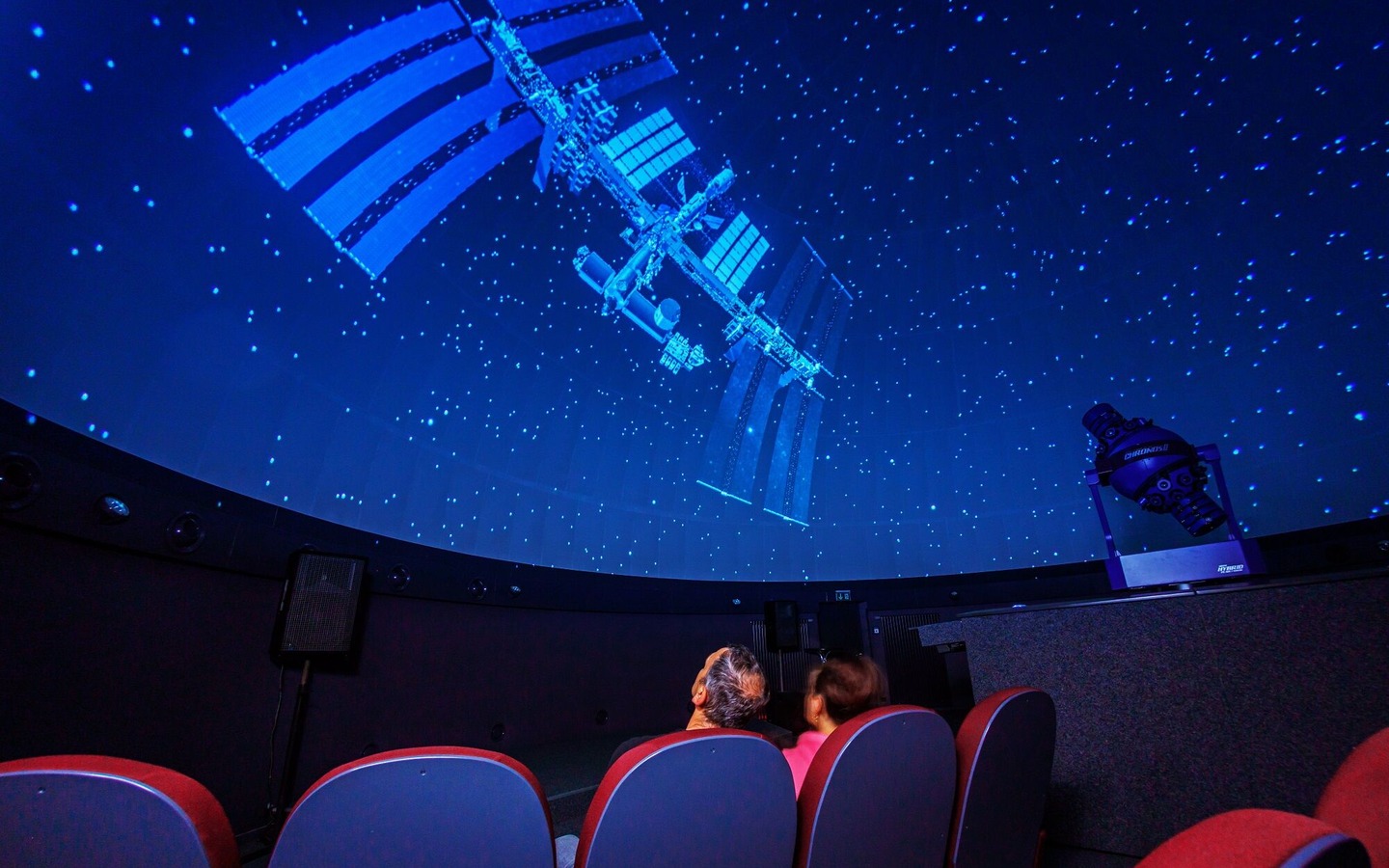 Faszinierende Weiten im Planetarium Cottbus, Foto: Andreas Franke, Lizenz: CMT Cottbus