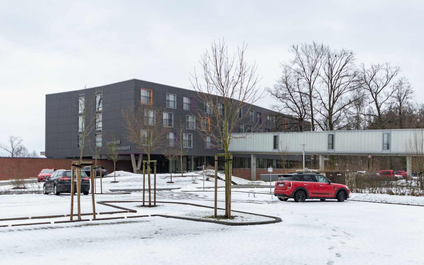 Bademantelgang zur SpreewaldTherme