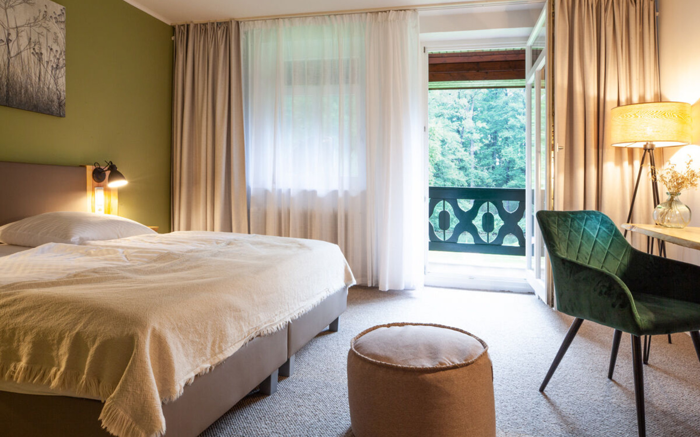 Zimmer, Foto: Waldhotel Eiche, Lizenz: Waldhotel Eiche