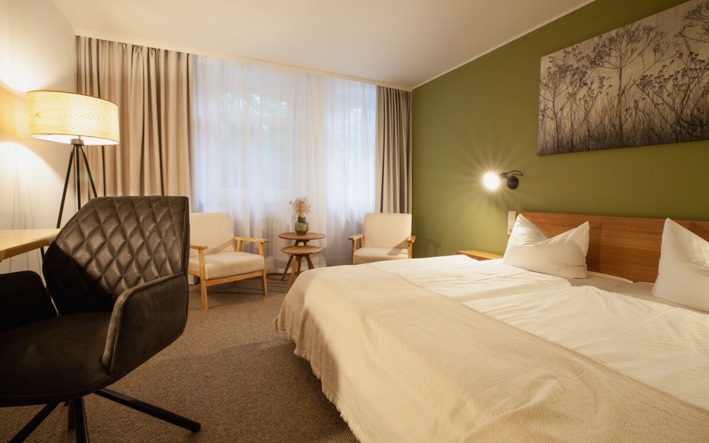 Zimmer, Foto: Waldhotel Eiche, Lizenz: Waldhotel Eiche