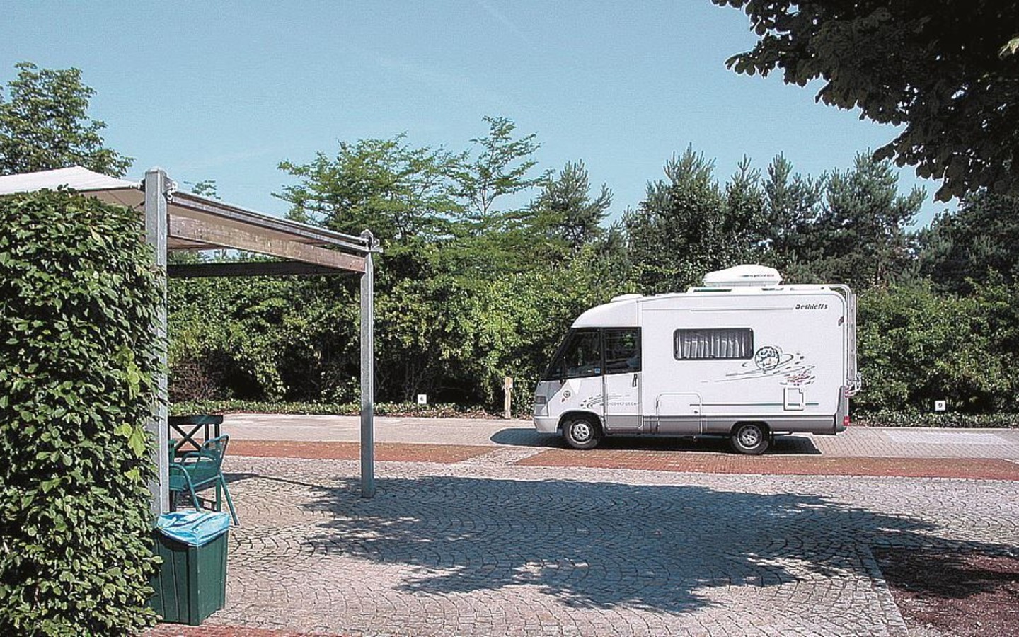Caravanstellplatz im Spreeauenpark Cottbus, Foto: CMT Cottbus