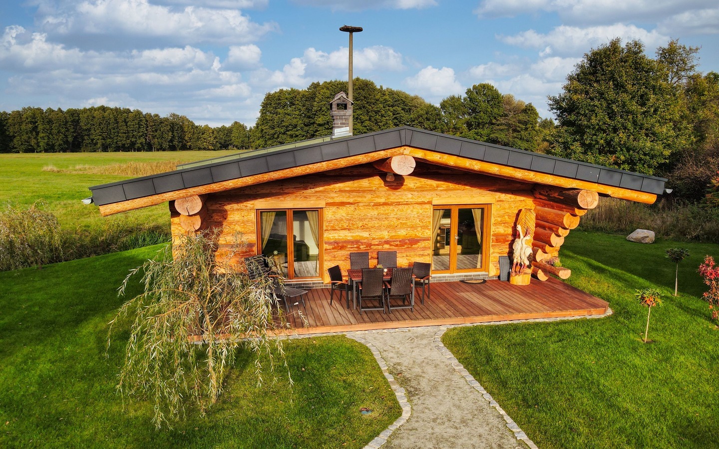 Ferienhaus Ferienidyll zur Spreeaue, Foto: Carsten Gr&uuml;nder, Lizenz: Carsten Gr&uuml;nder