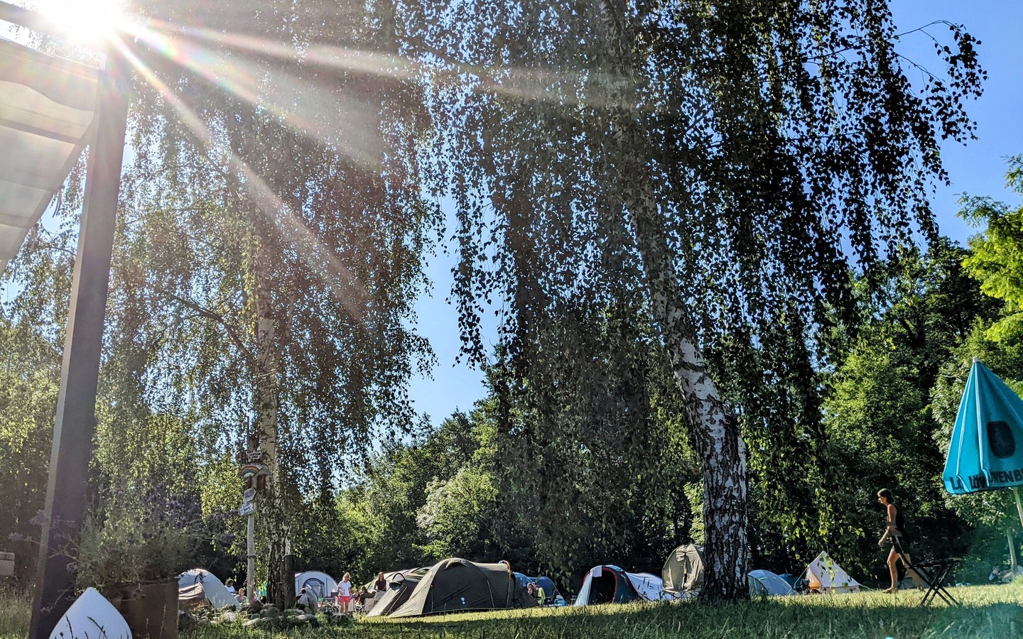 Zeltplatz Wilde Wiese, Foto: Steffen Emmerling, Lizenz: Wilde Wiese